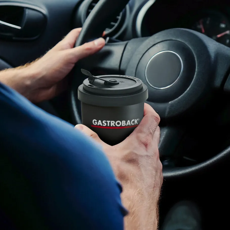 GASTROBACK Zubehör|Zubehör*Coffee to Go Becher aus Porzellan 0,4 L