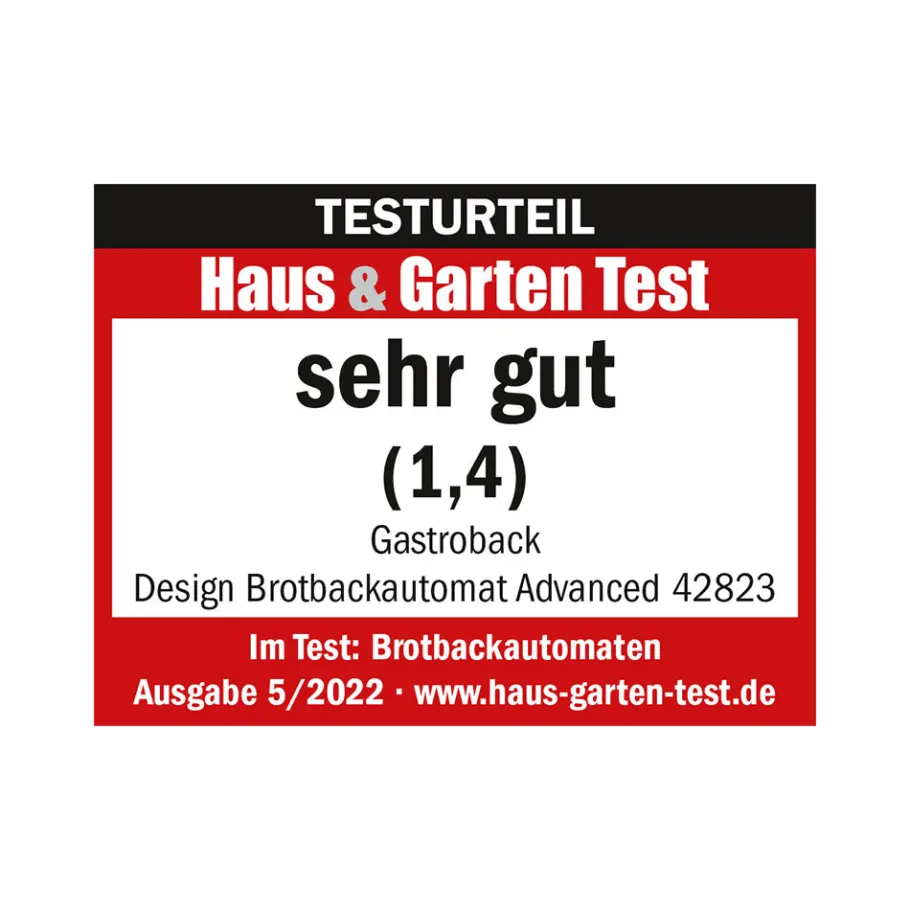 GASTROBACK Brotbackautomat|Brotbackautomat*Design Brotbackautomat Advanced