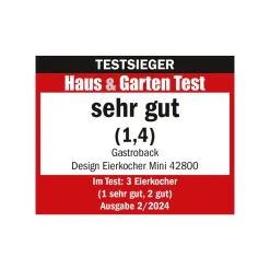 GASTROBACK Eierkocher*Design Eierkocher Mini