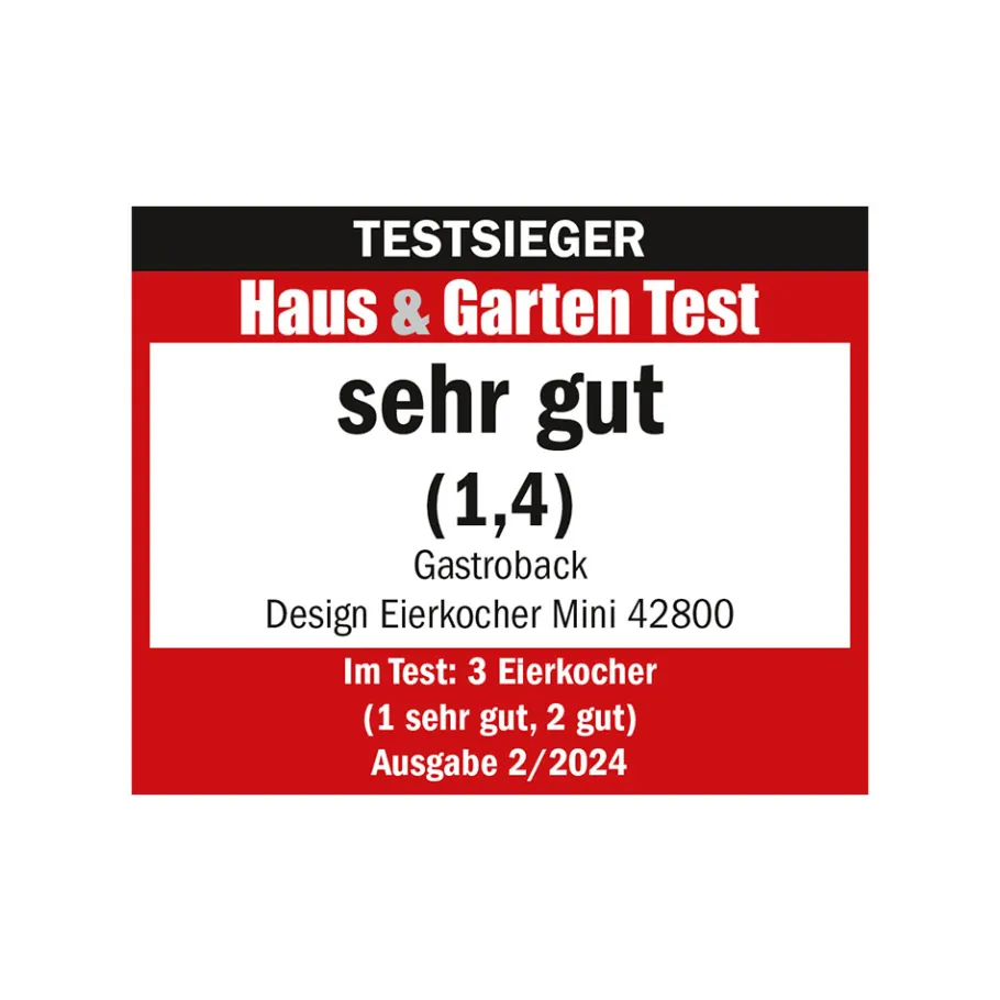 GASTROBACK Eierkocher*Design Eierkocher Mini