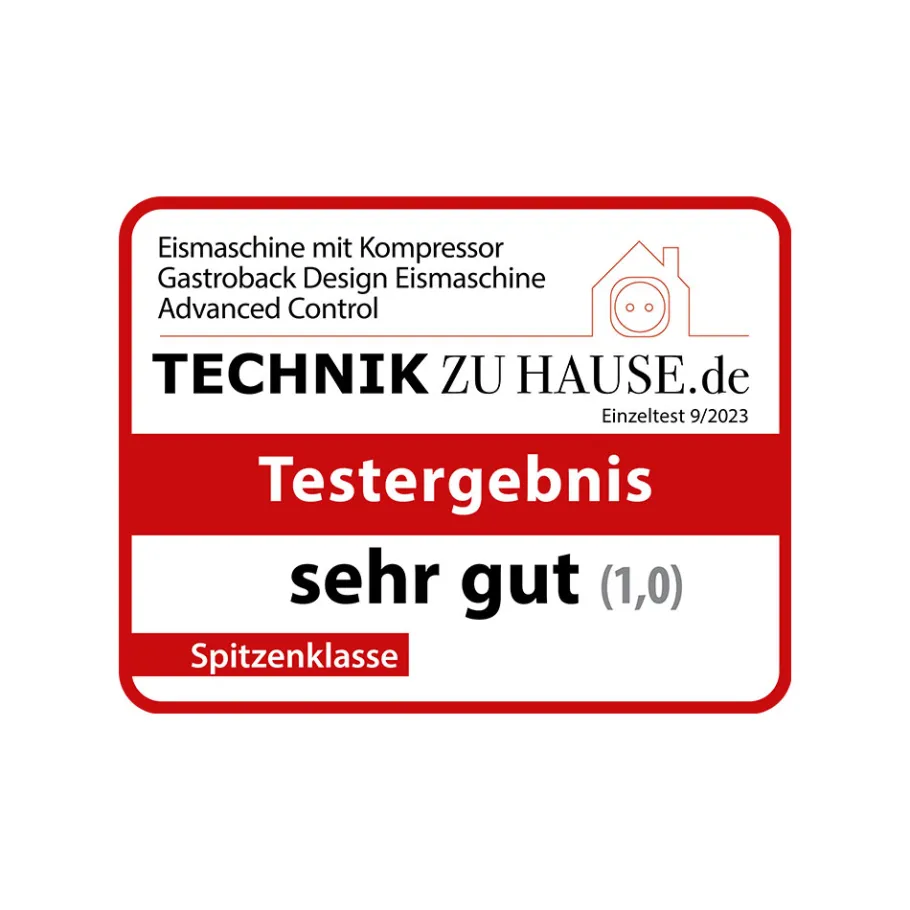 GASTROBACK Eismaschine & Ice Shaver*Design Eismaschine Advanced Control