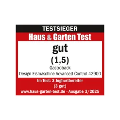 GASTROBACK Eismaschine & Ice Shaver*Design Eismaschine Advanced Control
