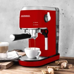 GASTROBACK Espressomaschinen*Design Espresso Piccolo Rot