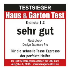 GASTROBACK Espressomaschinen*Design Espresso Pro