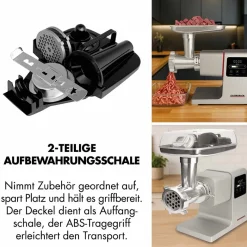 GASTROBACK Fleischwolf*Design Fleischwolf 6-in-1 Power Pro #10