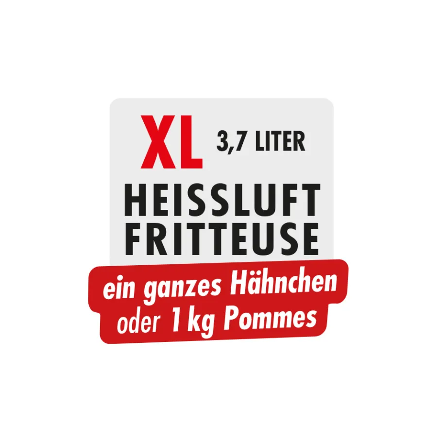 GASTROBACK Fritteuse, Heißluftfritteuse / Airfryer*Design Heißluftfritteuse Air Pro