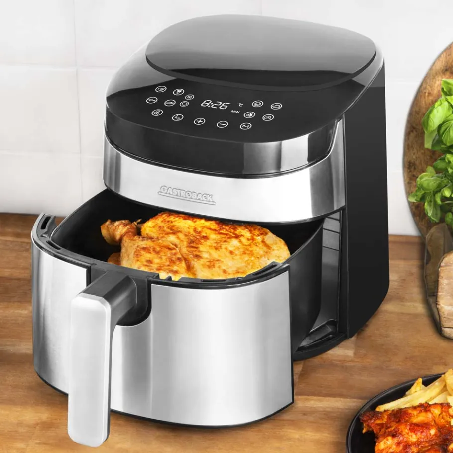 GASTROBACK Fritteuse, Heißluftfritteuse / Airfryer*Design Heißluftfritteuse Air Pro