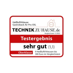 GASTROBACK Fritteuse, Heißluftfritteuse / Airfryer*Design Heißluftfritteuse Air Pro XXL