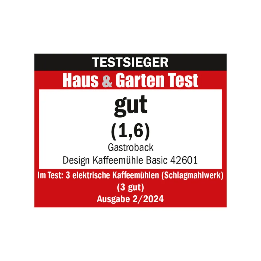 GASTROBACK Kaffeemühlen*Design Kaffeemühle Basic