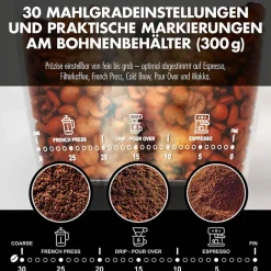 GASTROBACK Kaffeemühlen*Design Kaffeemühle Pro Touch 30