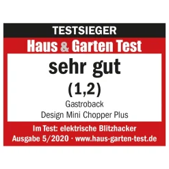 GASTROBACK Zerkleinerer, Elektromesser & Food Processor*Design Mini Chopper Plus