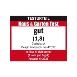 GASTROBACK Reiskocher & Multikocher*Design Multicook Pro