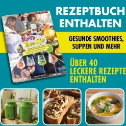GASTROBACK Mixer, Standmixer, Hochleistungsmixer & Smoothie To Go Mixer*Design Multi-Power Standmixer Mix & Soup 2.000 W