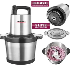 GASTROBACK Zerkleinerer, Elektromesser & Food Processor*Design Multizerkleinerer Professional 5 L