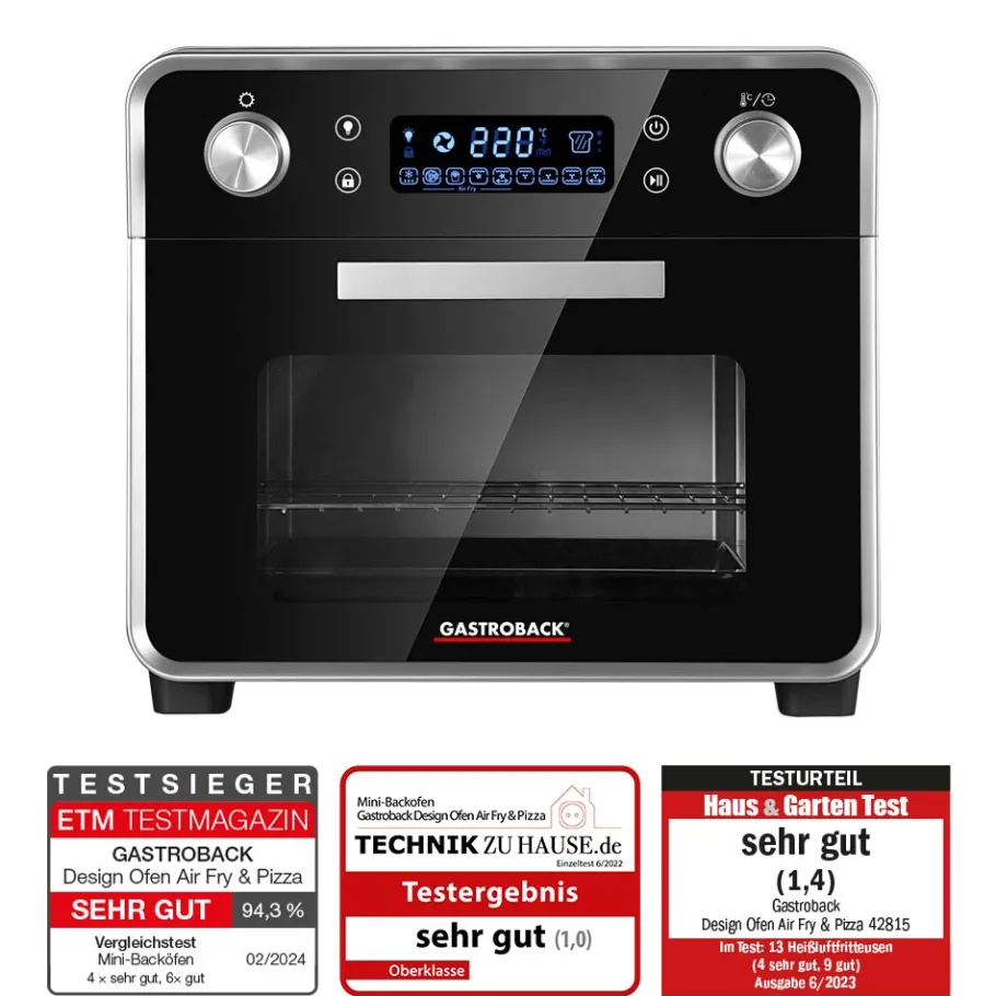 GASTROBACK Minibackofen*Design Ofen Air Fry & Pizza