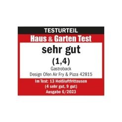 GASTROBACK Minibackofen*Design Ofen Air Fry & Pizza