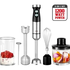 GASTROBACK Stabmixer & Akku-Stabmixer*Design Power Stabmixer Set 5-in-1