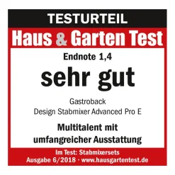 GASTROBACK Stabmixer & Akku-Stabmixer*Design Stabmixer Advanced Pro E