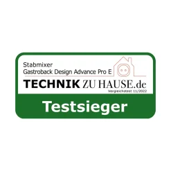 GASTROBACK Stabmixer & Akku-Stabmixer*Design Stabmixer Advanced Pro E