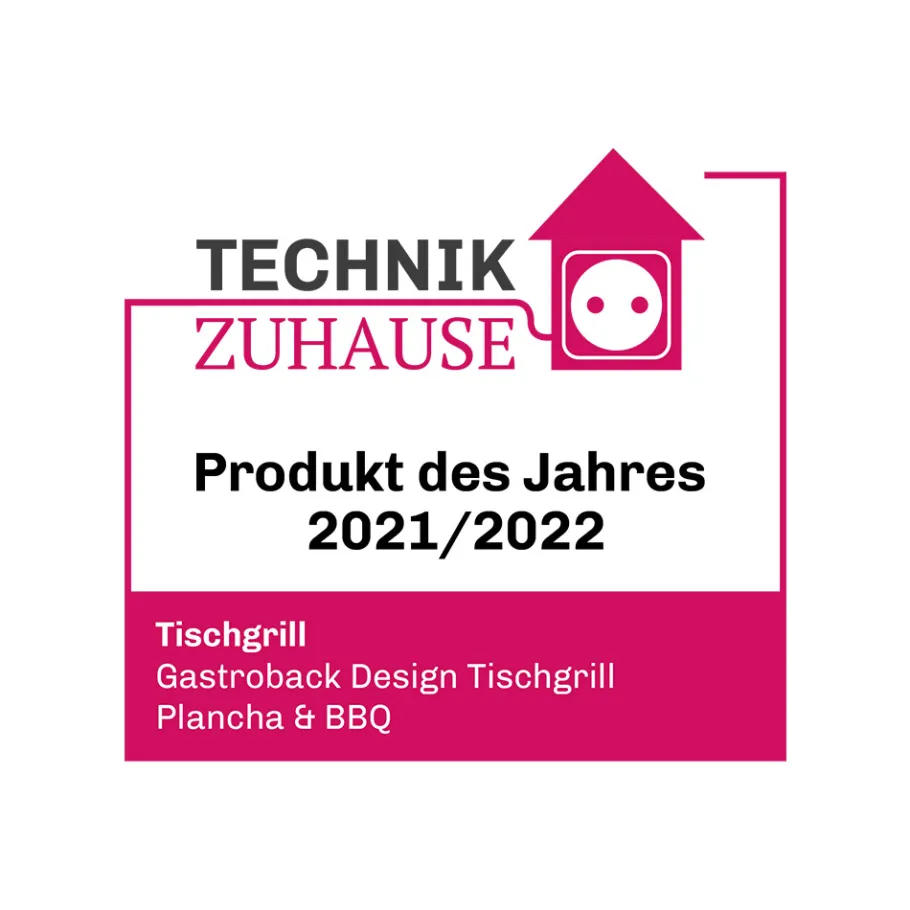 GASTROBACK Kontakt-, Elektro- & Tischgrill*Design Tischgrill Plancha & BBQ