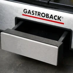 GASTROBACK Kontakt-, Elektro- & Tischgrill*Design Tischgrill Plancha & BBQ
