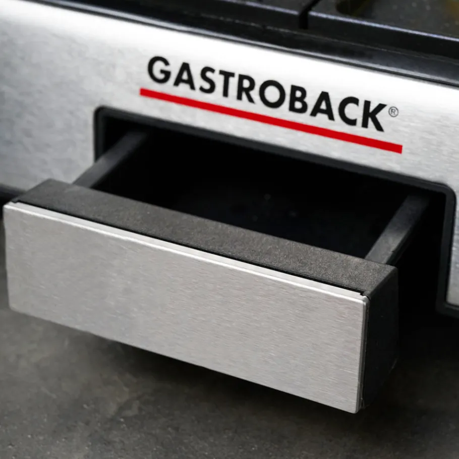 GASTROBACK Kontakt-, Elektro- & Tischgrill*Design Tischgrill Plancha & BBQ
