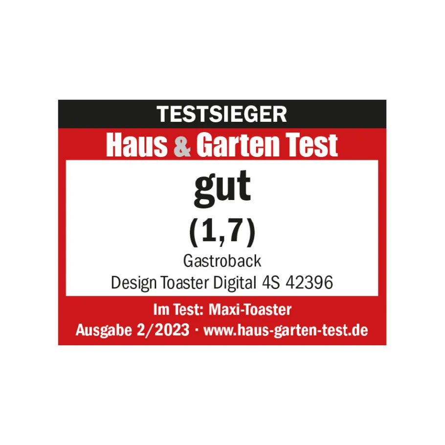 GASTROBACK Toaster*Design Toaster Digital 4S