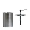 GASTROBACK Dosierspender Mit Druckknopfbedienung*Druckknopfdosiersp. 10 l m. zyl. Beh.