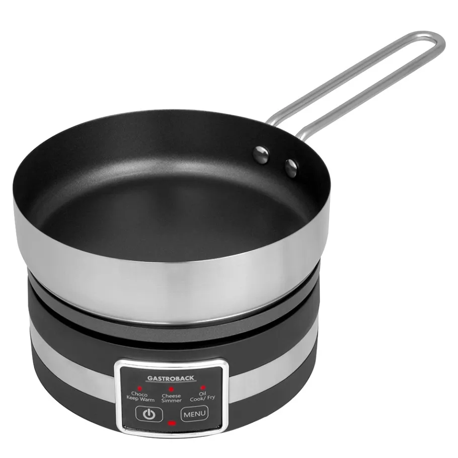 GASTROBACK Raclette & Fondue*Fondue MultiCook 4-in-1 & Kochplatte