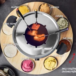 GASTROBACK Raclette & Fondue*Fondue Set