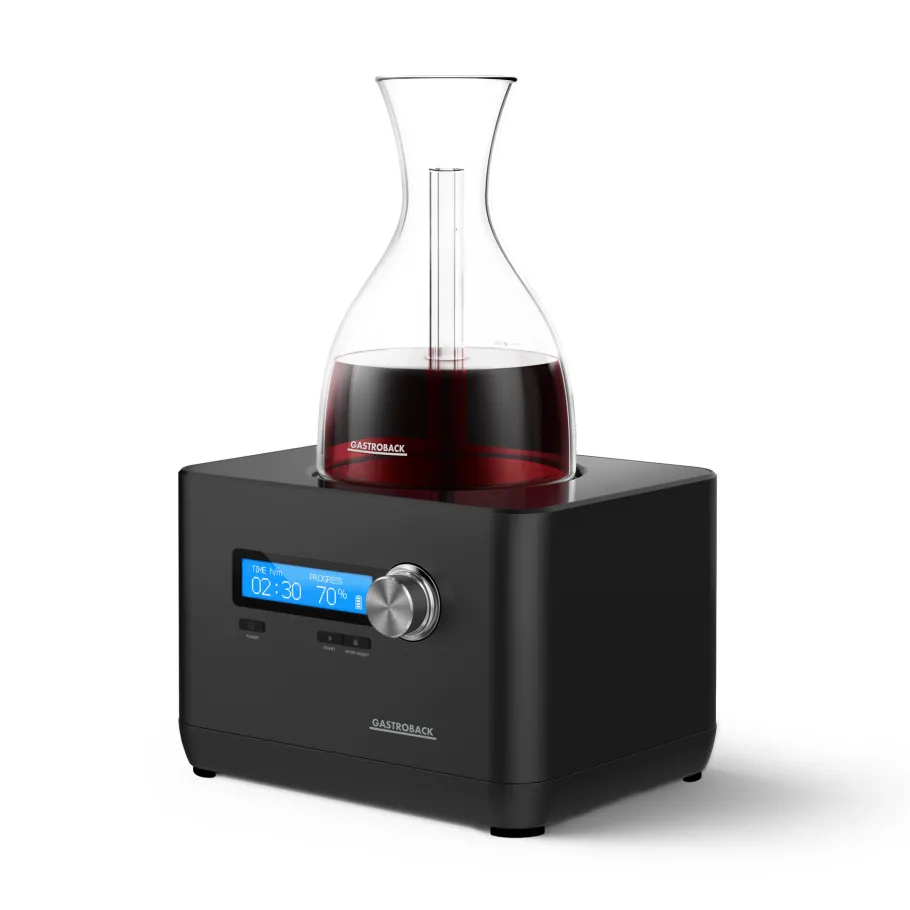 GASTROBACK Weindekanter & Weinverschluss*Home Sommelier