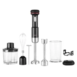 GASTROBACK Stabmixer & Akku-Stabmixer*Kabelloser Design Stabmixer Set 5 in 1