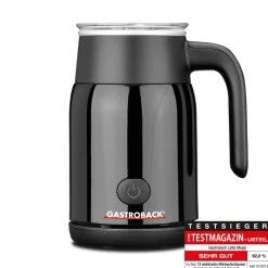 GASTROBACK Milchaufschäumer*Latte Magic_schwarz