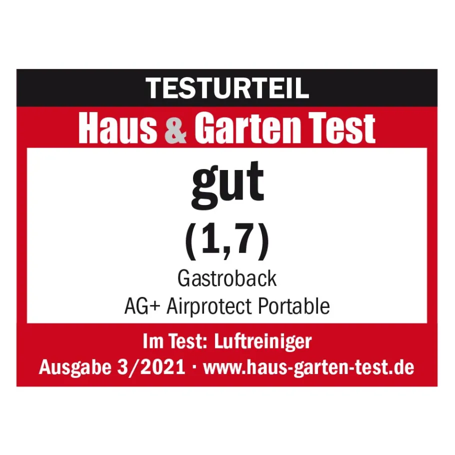 GASTROBACK Luftreiniger*Luftreiniger AG+ AirProtect Portable