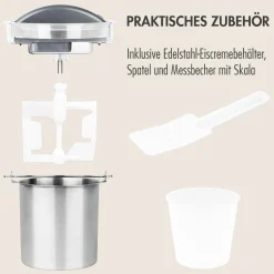 GASTROBACK Eismaschine & Ice Shaver*Mini Gelateria 2-in-1 Kompressor-Eismaschine 1 l
