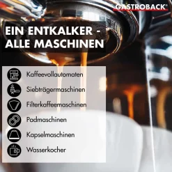 GASTROBACK Zubehör*Premium Entkalker 500 ml