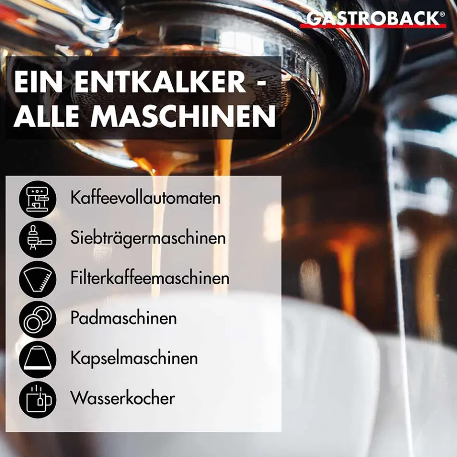 GASTROBACK Zubehör*Premium Entkalker 500 ml
