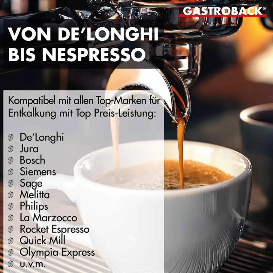 GASTROBACK Zubehör*Premium Entkalker 500 ml