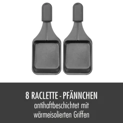 GASTROBACK Raclette & Fondue*Raclette Fondue Set Family and Friends