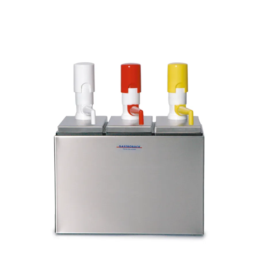 GASTROBACK Saucenbar*Saucenbar aus Edelstahl 3 tlg.