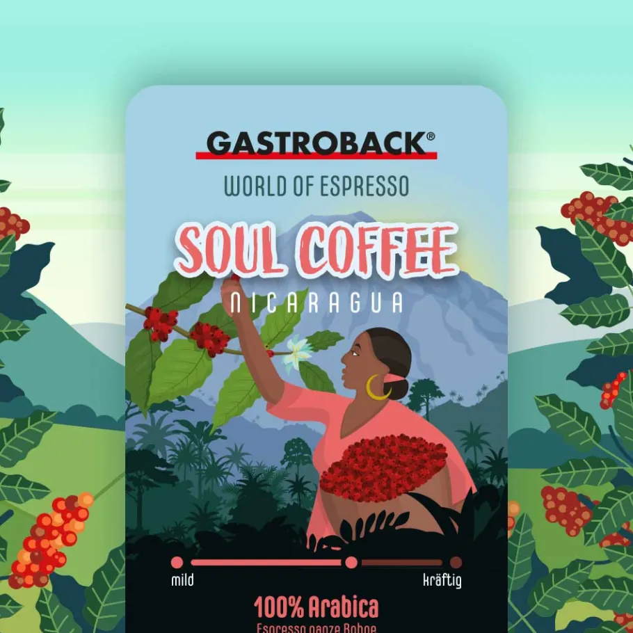 GASTROBACK Kaffee*SOUL COFFEE - 1000 g - Espresso