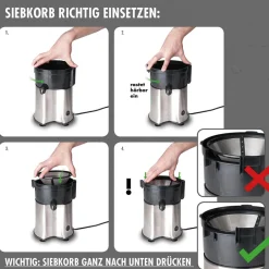 GASTROBACK Entsafter & Slow Juicer*Vital Juicer Pro