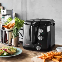 GASTROBACK Fritteuse, Heißluftfritteuse / Airfryer*Vita-Spin-Fritteuse